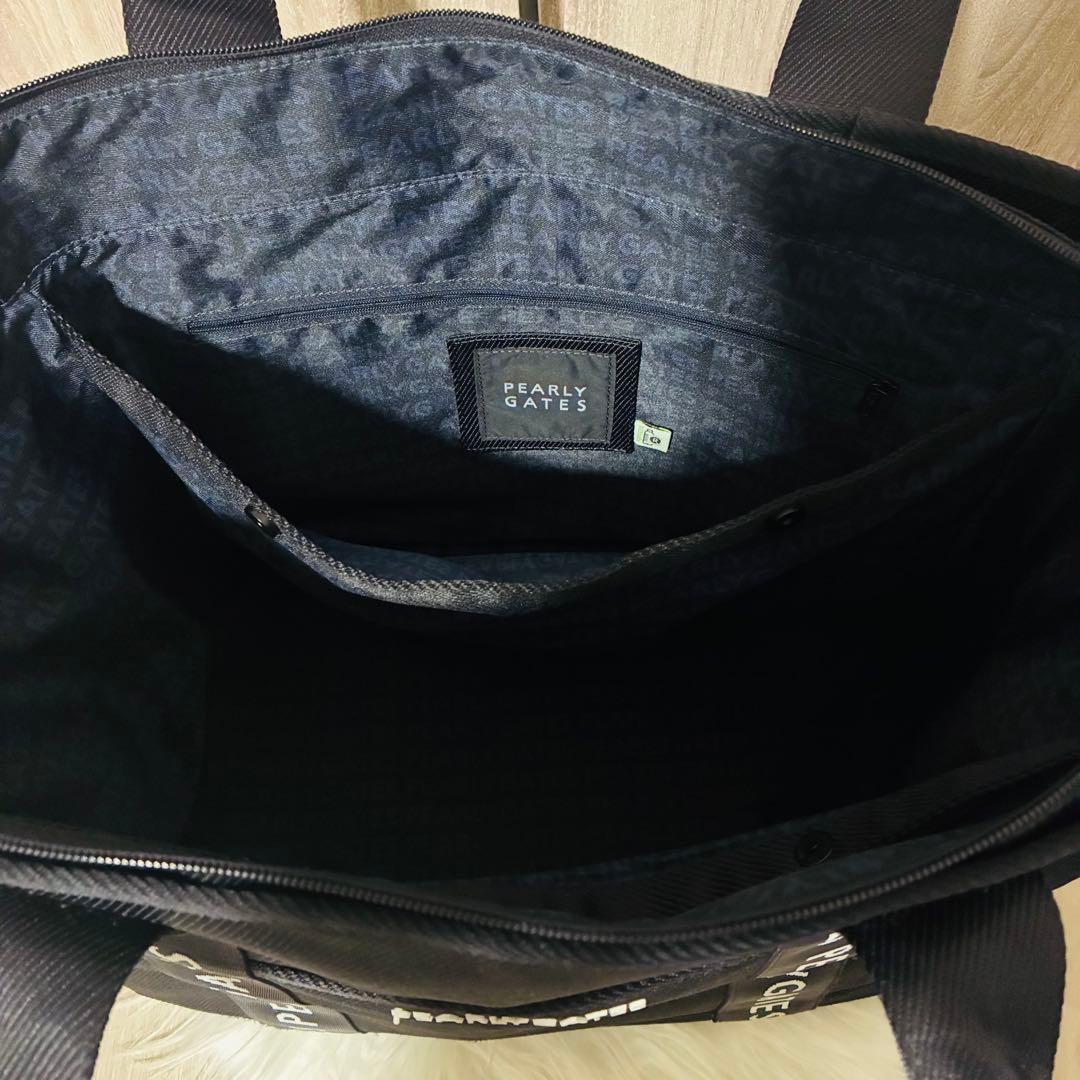 新品未使用　パーリーゲイツ　ロッカーバッグ　PG ニコちゃん　総柄　大容量収納