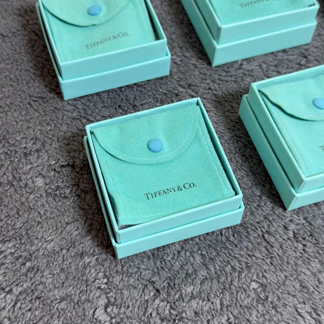 【極美品】ティファニー巾着付き空箱セット　正方形　まとめ　6個セット