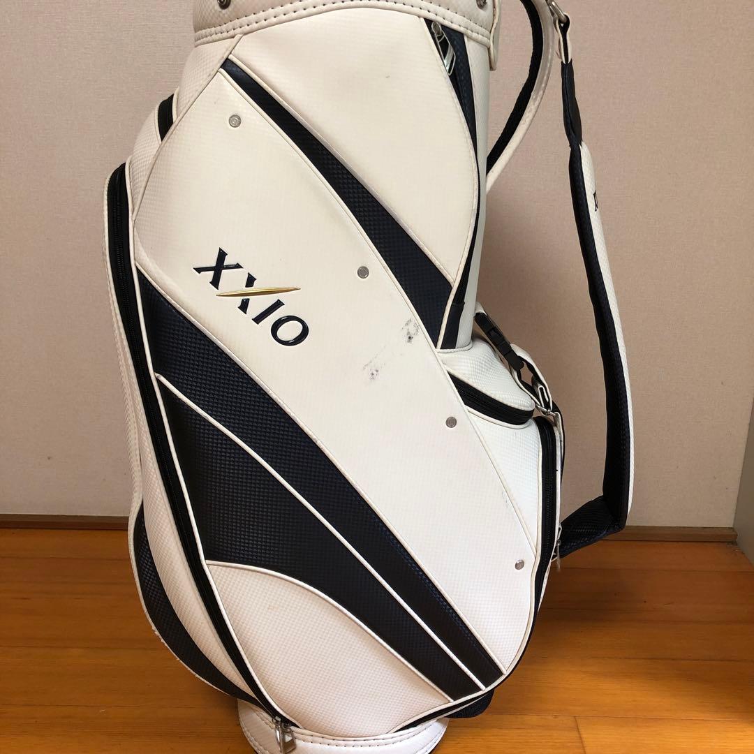 ゼクシオ XXIO キャディバッグ ホワイト フードなし
