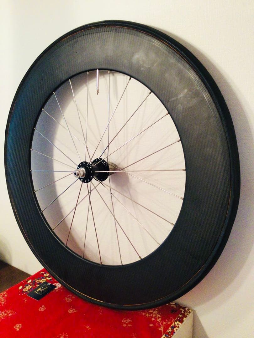 TNi 未使用 カーボンホイールセット 60/88 チューブラー シマノ10s