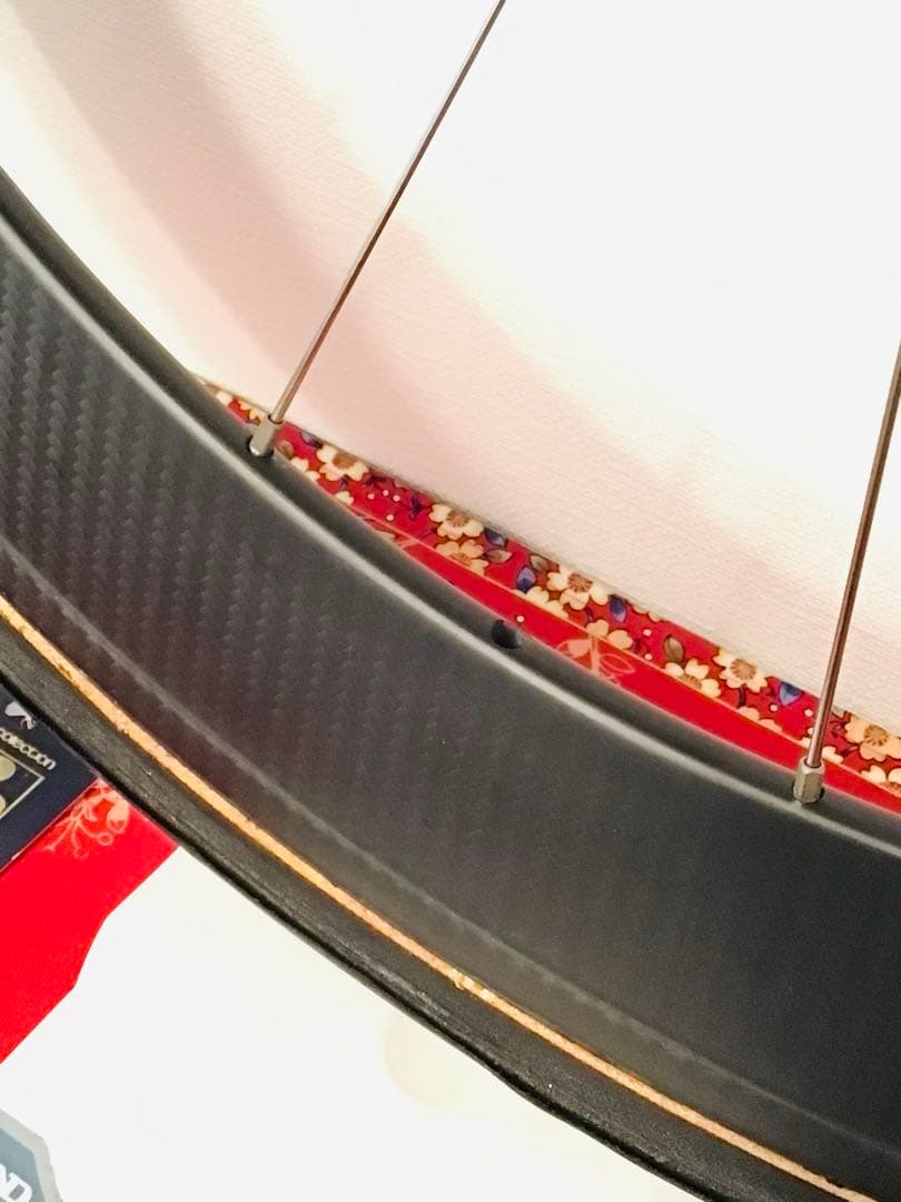 TNi 未使用 カーボンホイールセット 60/88 チューブラー シマノ10s