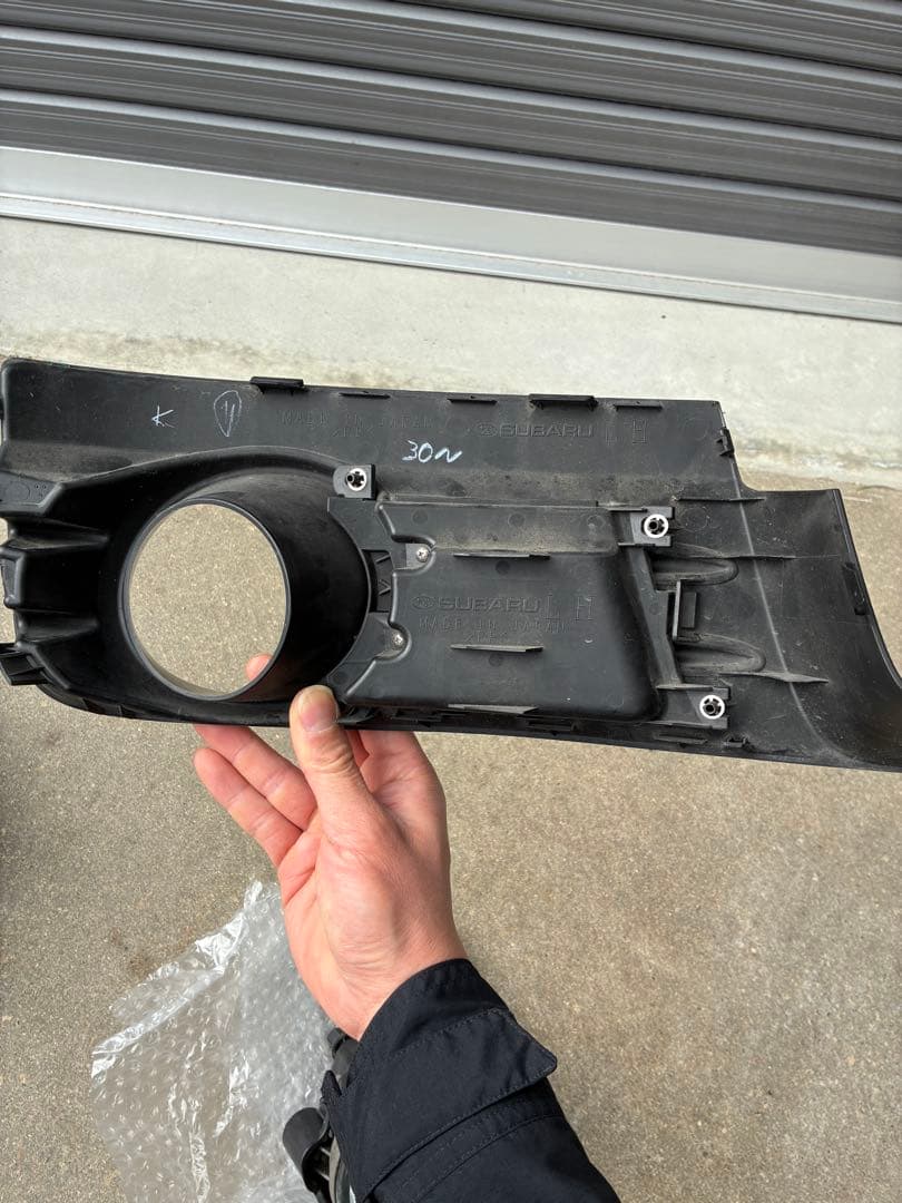 WRX STI GRB 前期　フォグランプ フォグカバー　セット