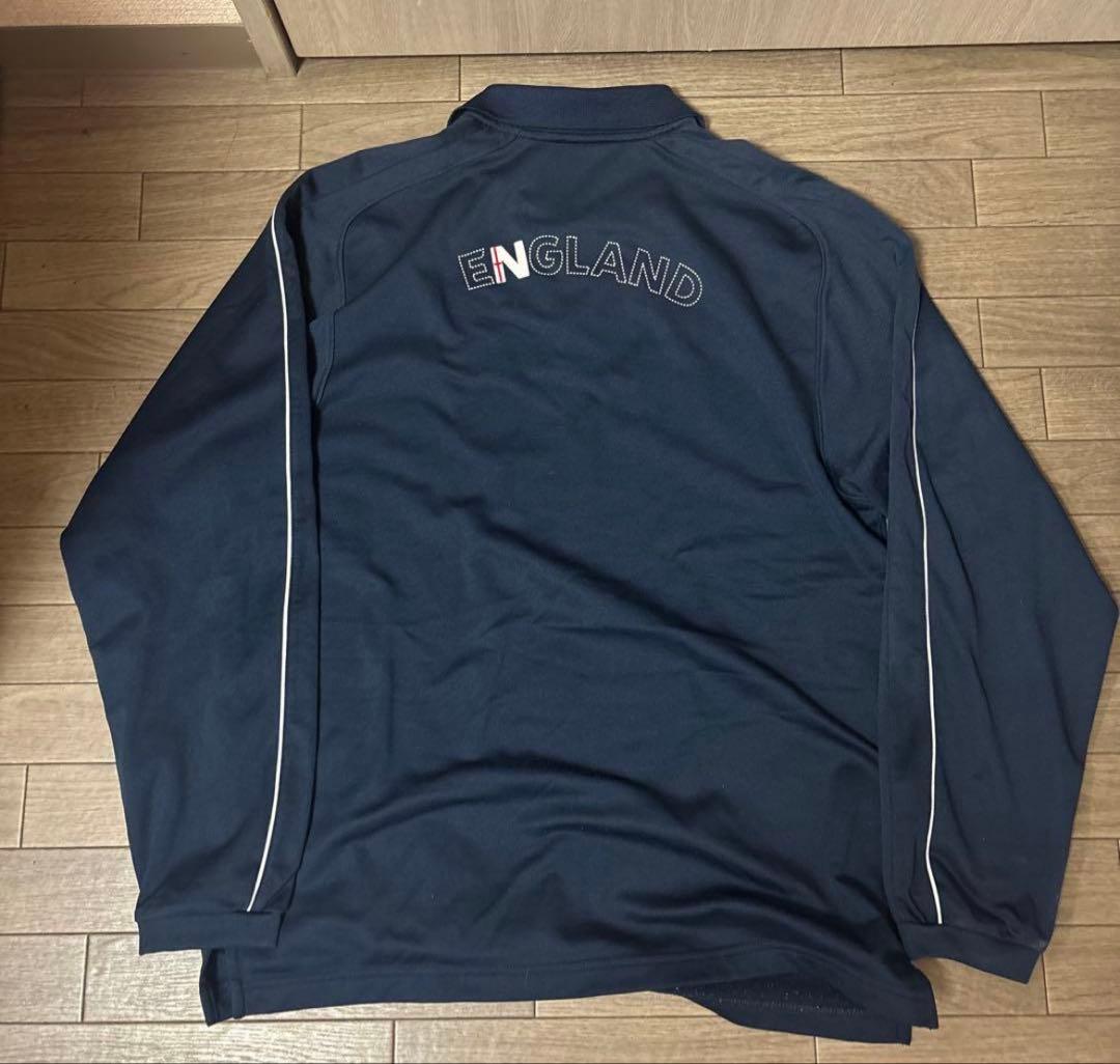 アンブロ　イングランド代表　ロングスリーブポロシャツ