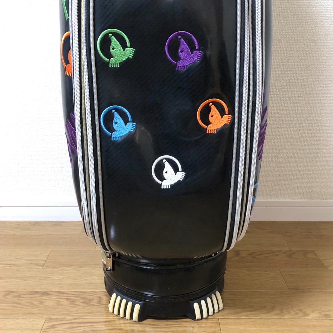 HONMA 本間ゴルフ キャディバッグ CB-1728 エナメル カート式