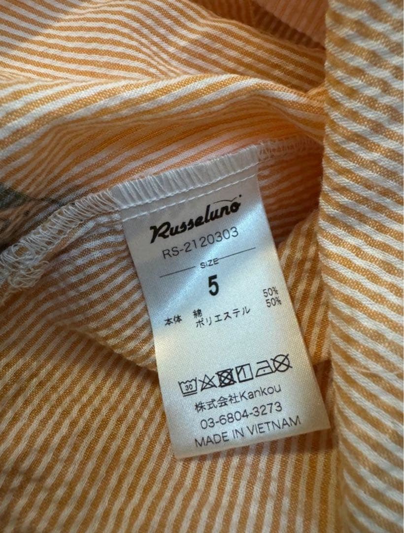 RUSSELUNO ラッセルノ　シャツ　size5