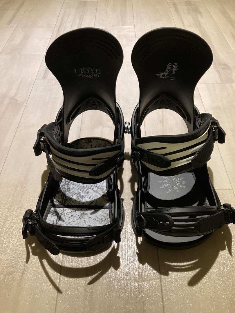 FLUX × UKIYO スノーボード ビンディング ブラック 新品