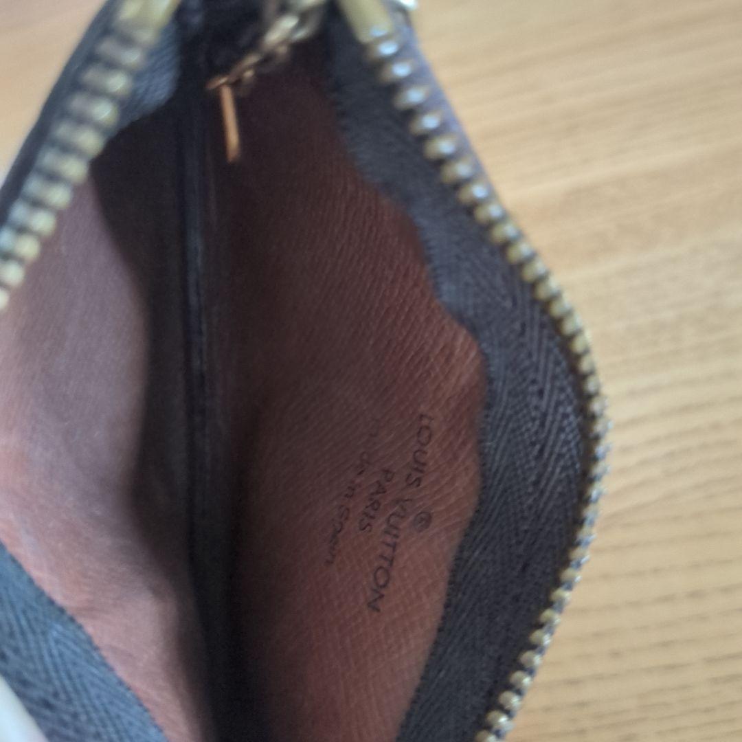 ルイヴィトン　モノグラム　ケース　キーリング付き