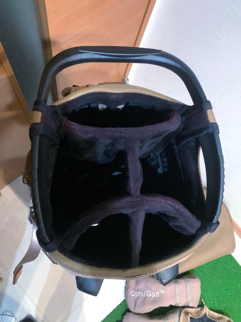 良品　アッソブ　スタンドキャディバッグ　AS2OV GOLF キャプテンズヘルム