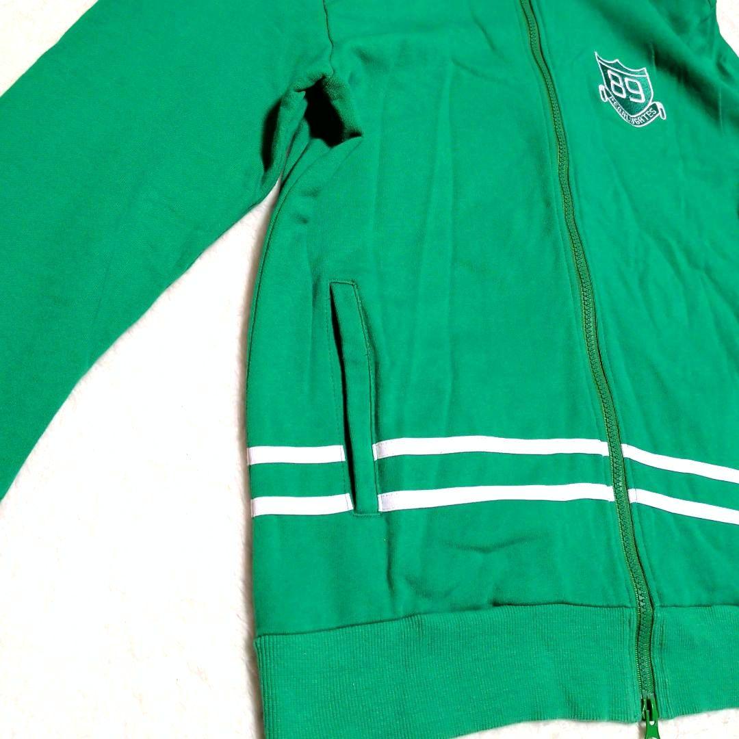 PEARLY GATES グリーン ダブルフルジップ トラックジャケット 3L
