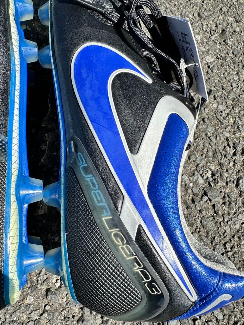 ナイキ ティエンポ スーパーリゲラ III HGE AF(ブラック×ブルー)