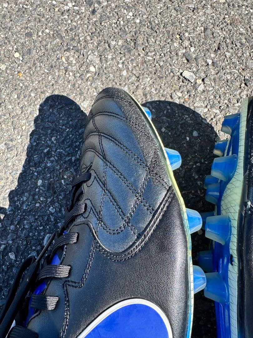 ナイキ ティエンポ スーパーリゲラ III HGE AF(ブラック×ブルー)