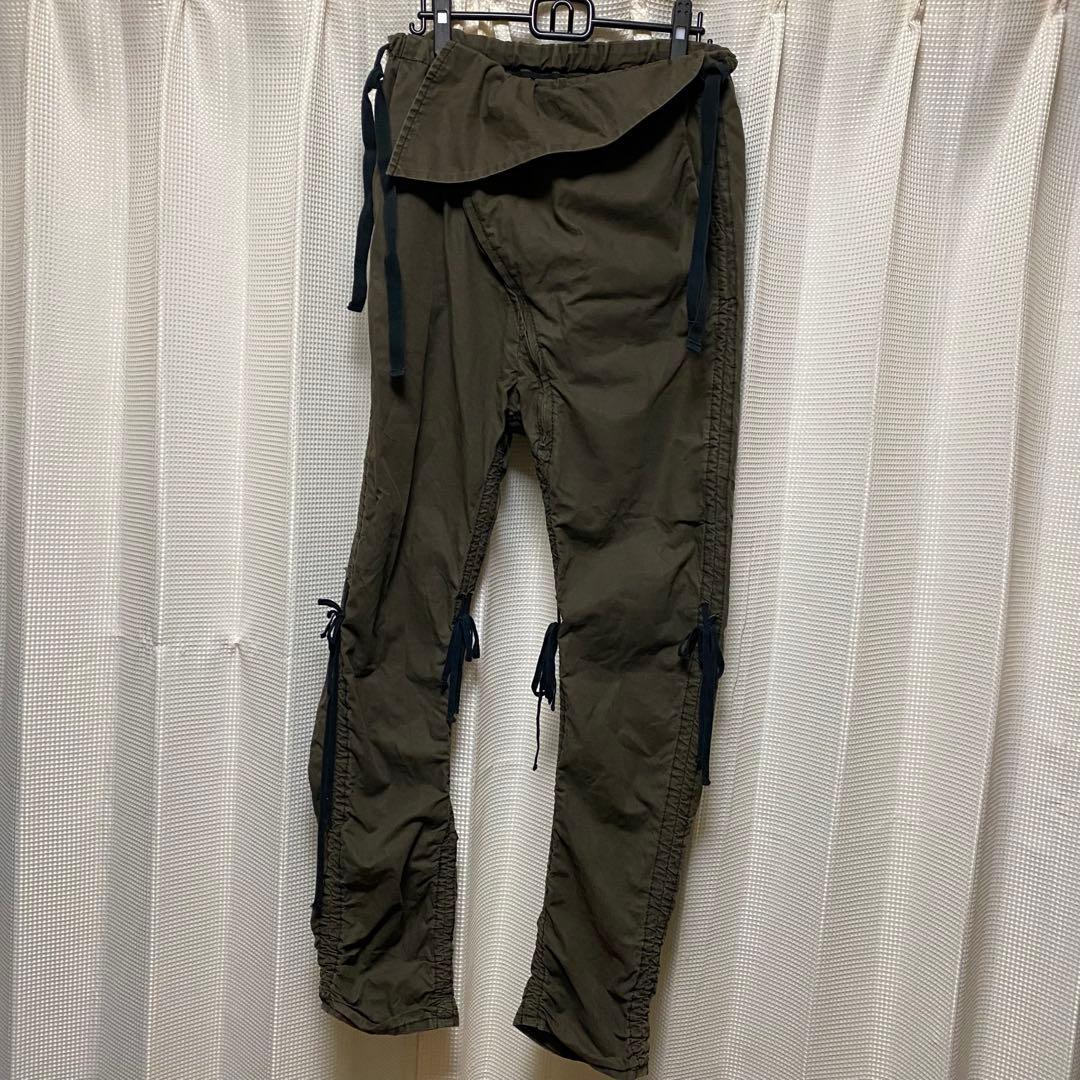 Yasuyuki Ishii ヤスユキイシイ カーブジップ パンツ