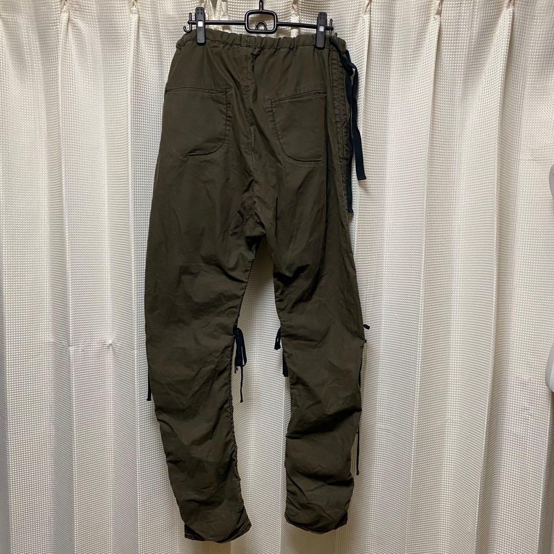 Yasuyuki Ishii ヤスユキイシイ カーブジップ パンツ