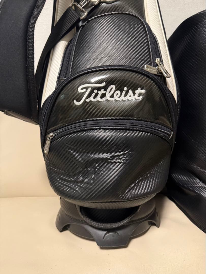 【送料込み】廃盤希少品　タイトリスト Titleist アスリート　ゴルフバッグ