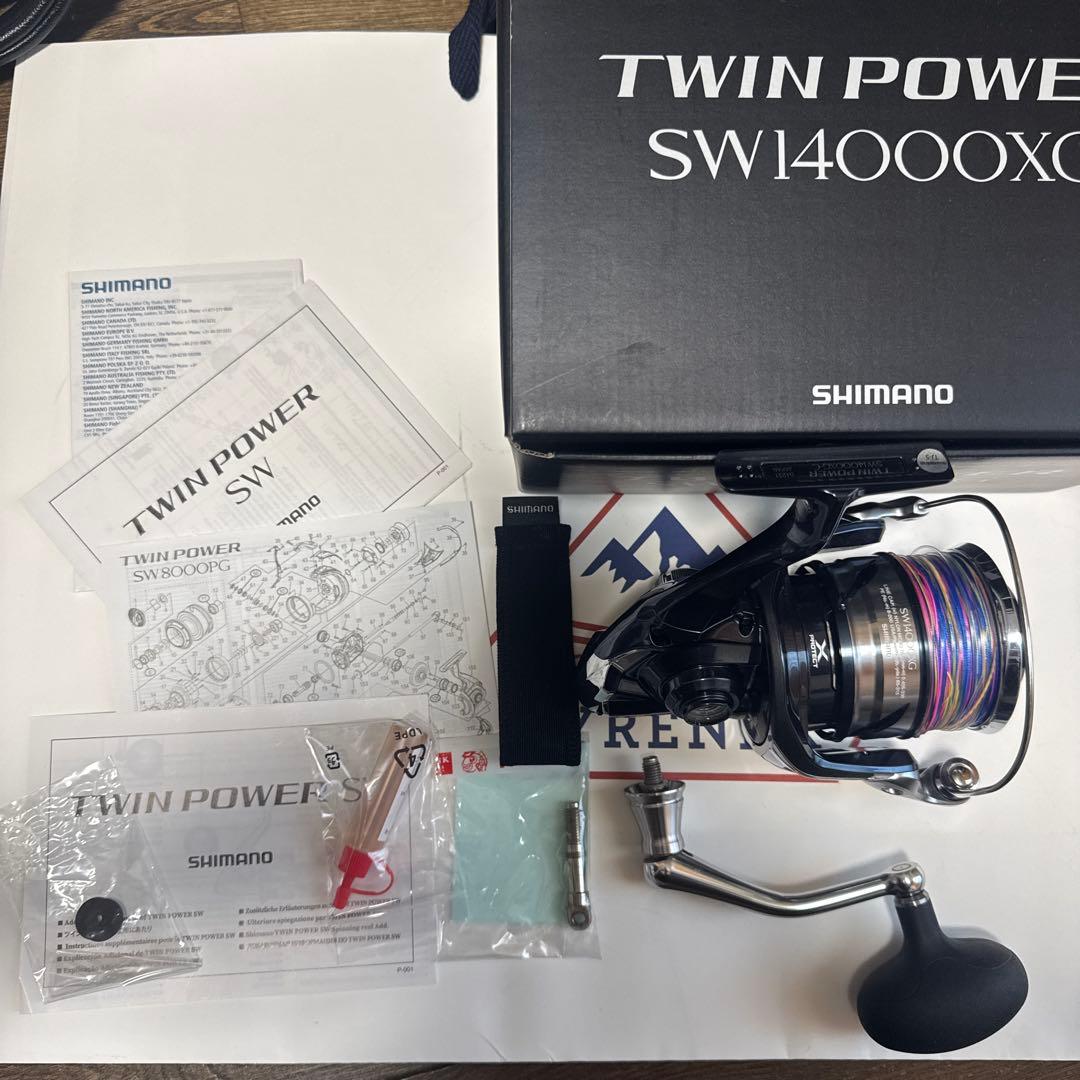 【美品】shimanoシマノ 21ツインパワーSW 14000XG