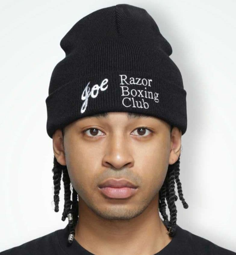 新品未使用　Razor 刺繍キャップ　黒　辰吉丈一郎　正規品