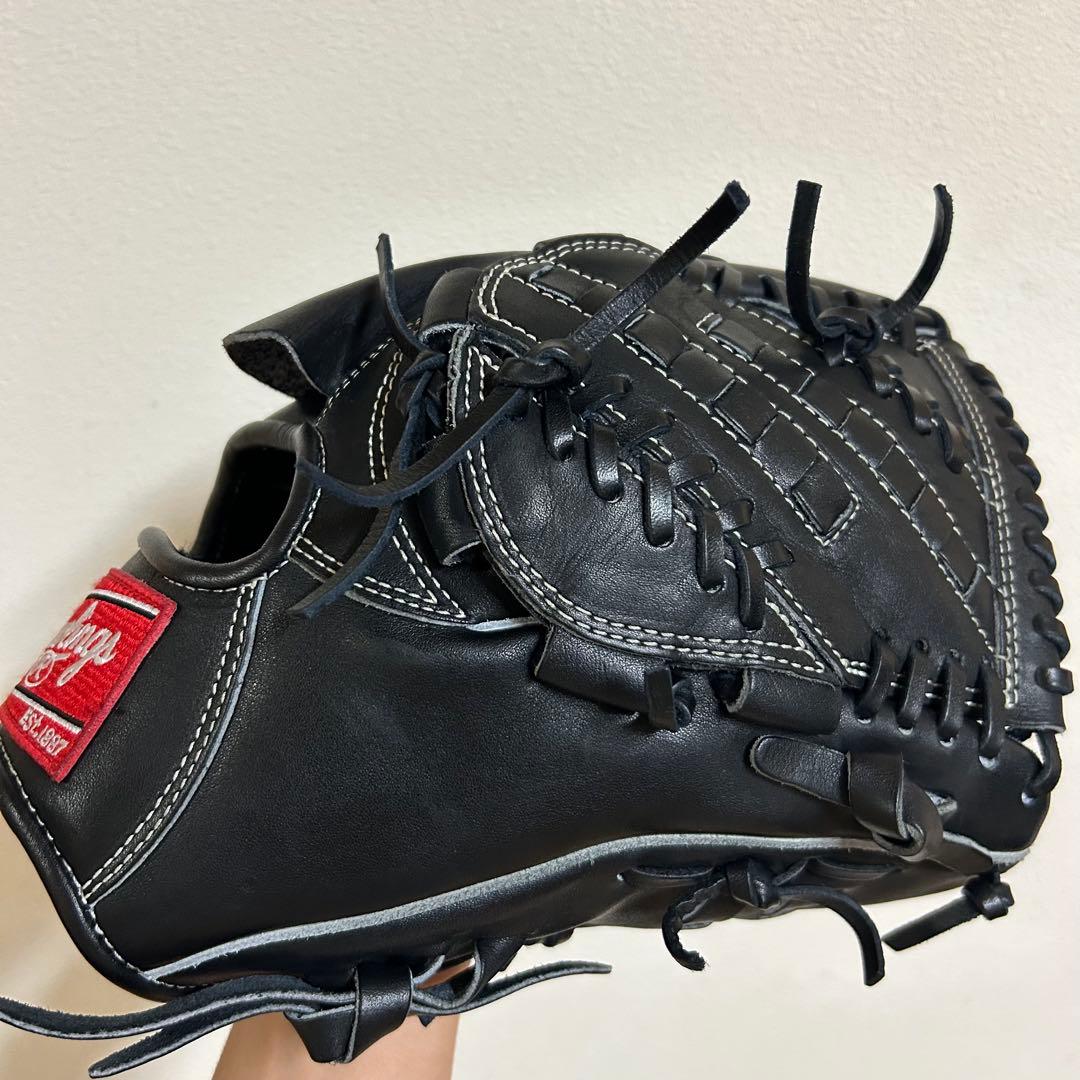 Rawlings 軟式グローブ 投手用　ブラック