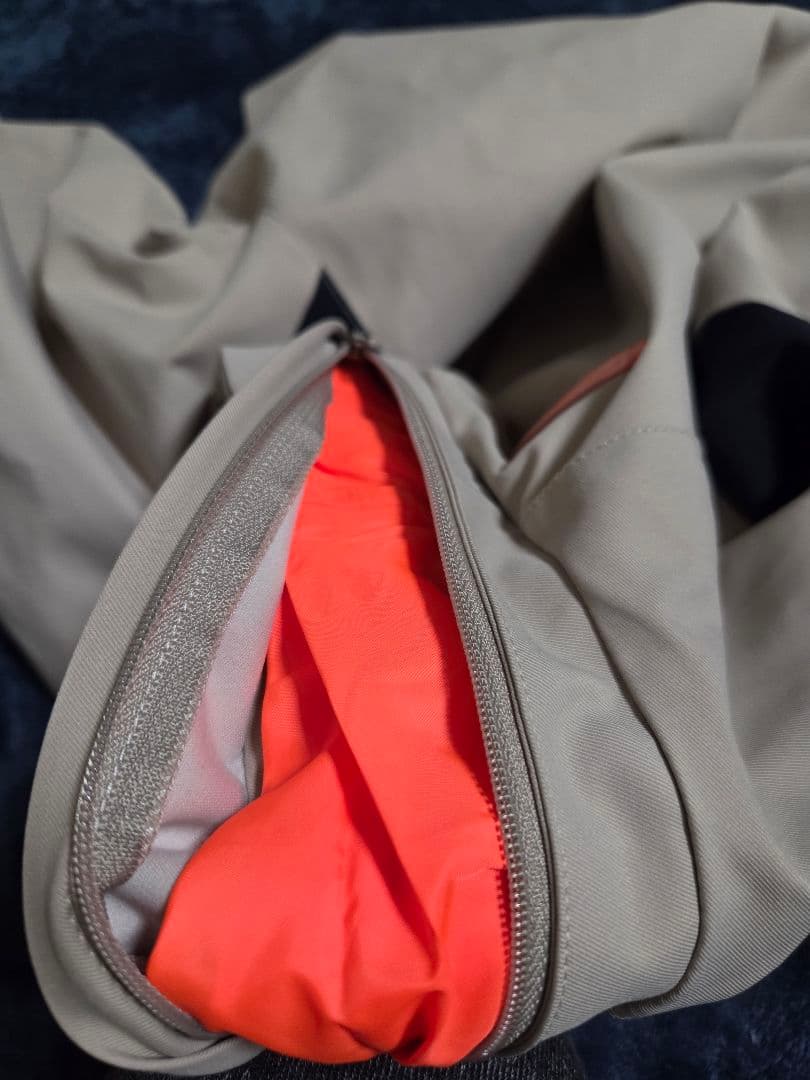 【美品】JACK BUNNY ゴルフジャケット ベージュ/オレンジ