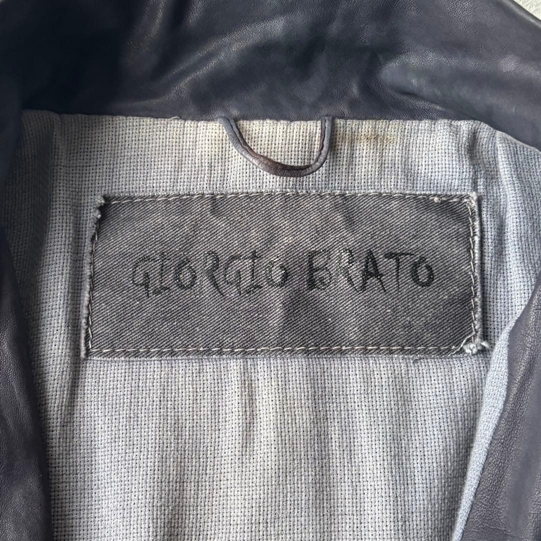 ジャケット・アウター archive giorgio brato leather jacket