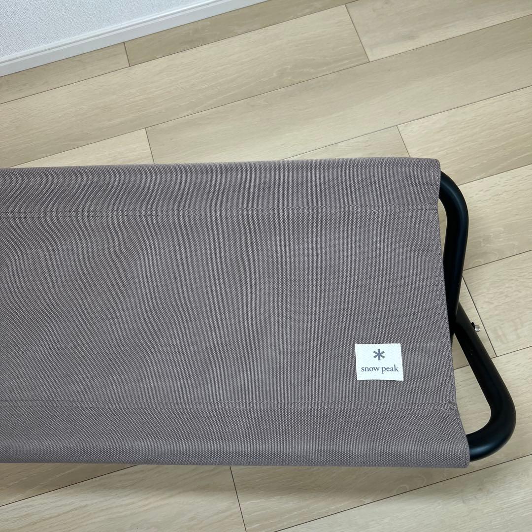 スノーピークFDベンチ グレーLV-071GY