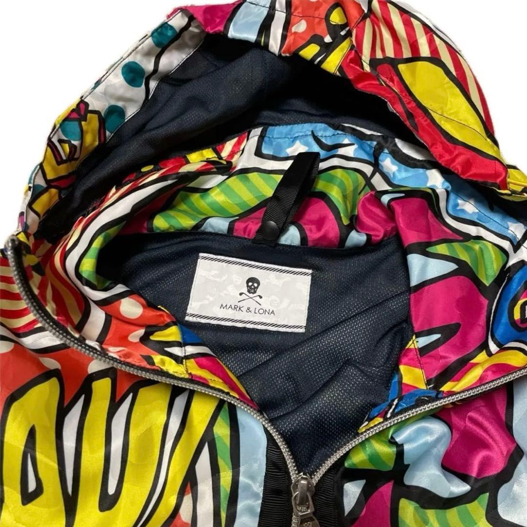 【美品】MARK&LONA マークアンドロナ POP柄 ジャケット 総柄