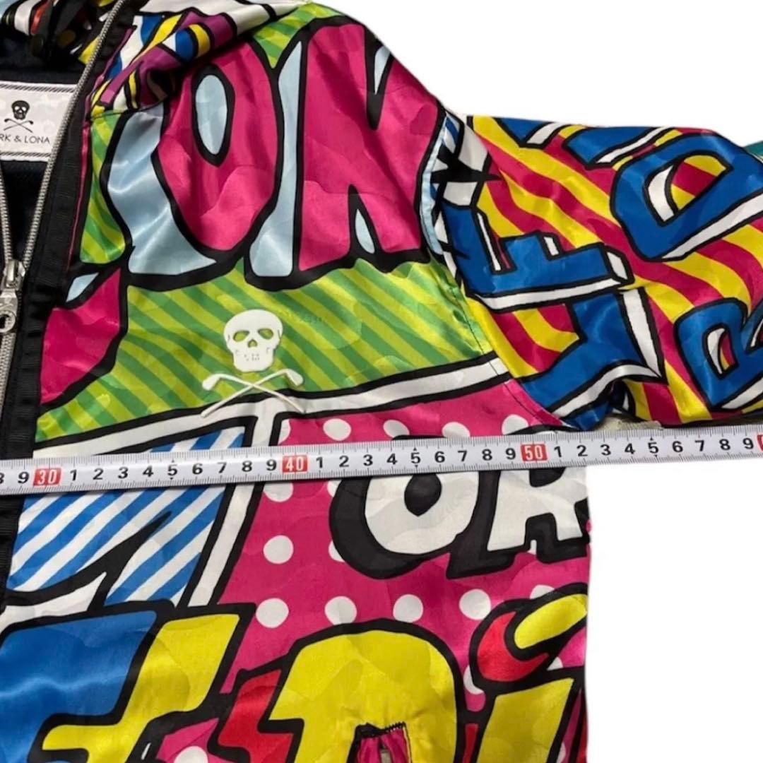 【美品】MARK&LONA マークアンドロナ POP柄 ジャケット 総柄
