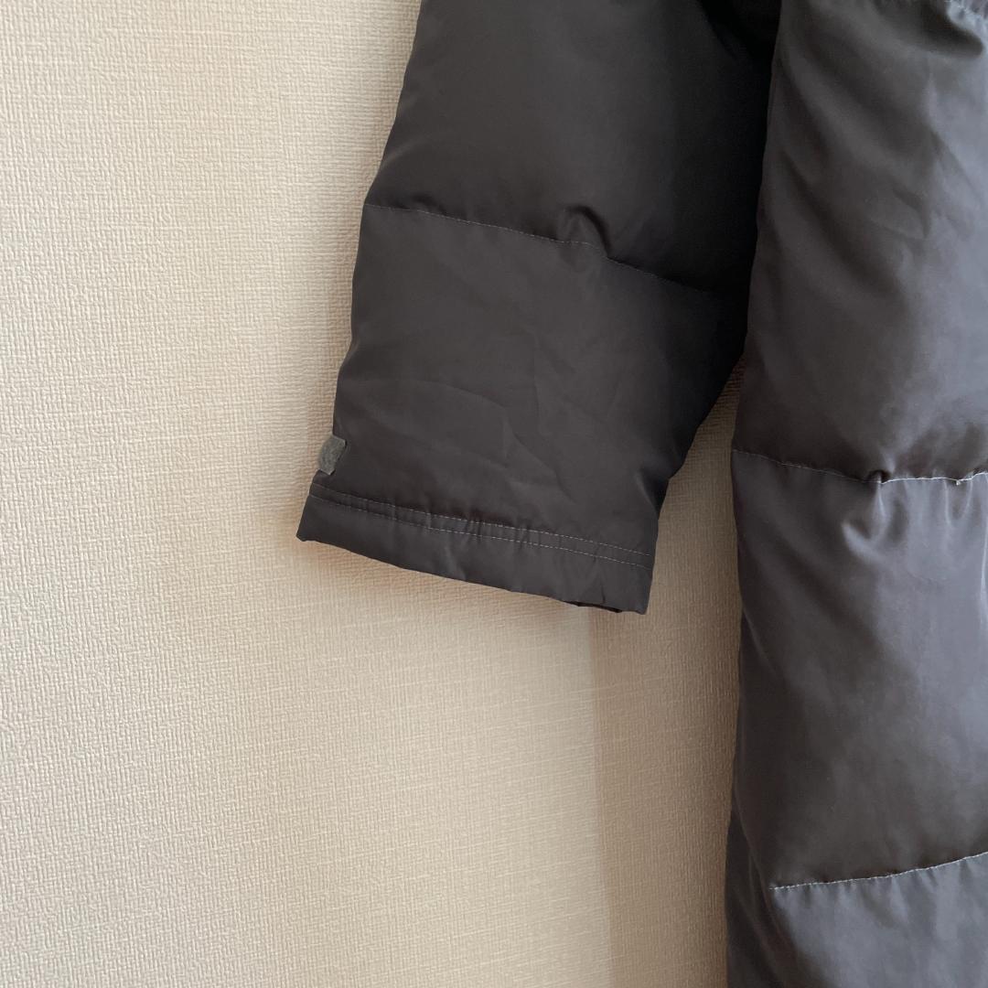 MIZUNO ミズノ　刺繍　ダウンコート　ベンチコート　XL　フード　ブラック