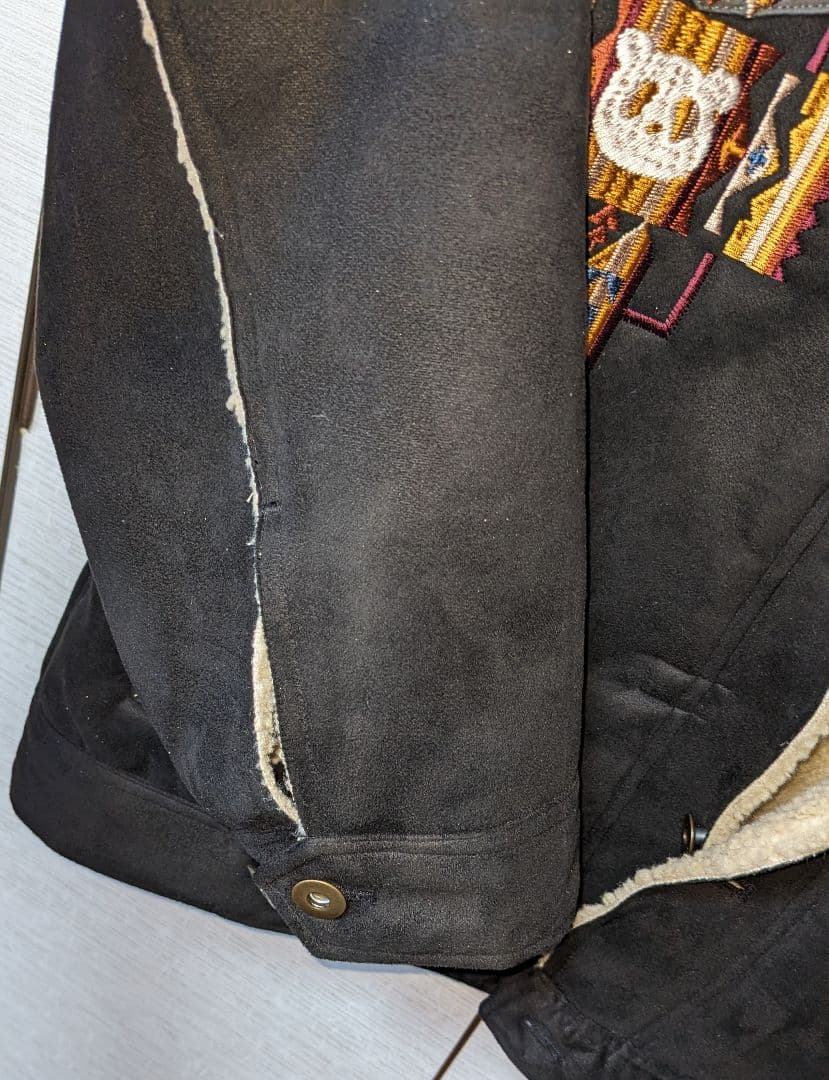 PANDIESTA フェイクスエード ボアジャケット☆XXL極美品