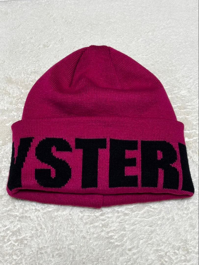 HYSTERIC GLAMOR ニット帽 ヒステリックグラマー ビーニー ピンク