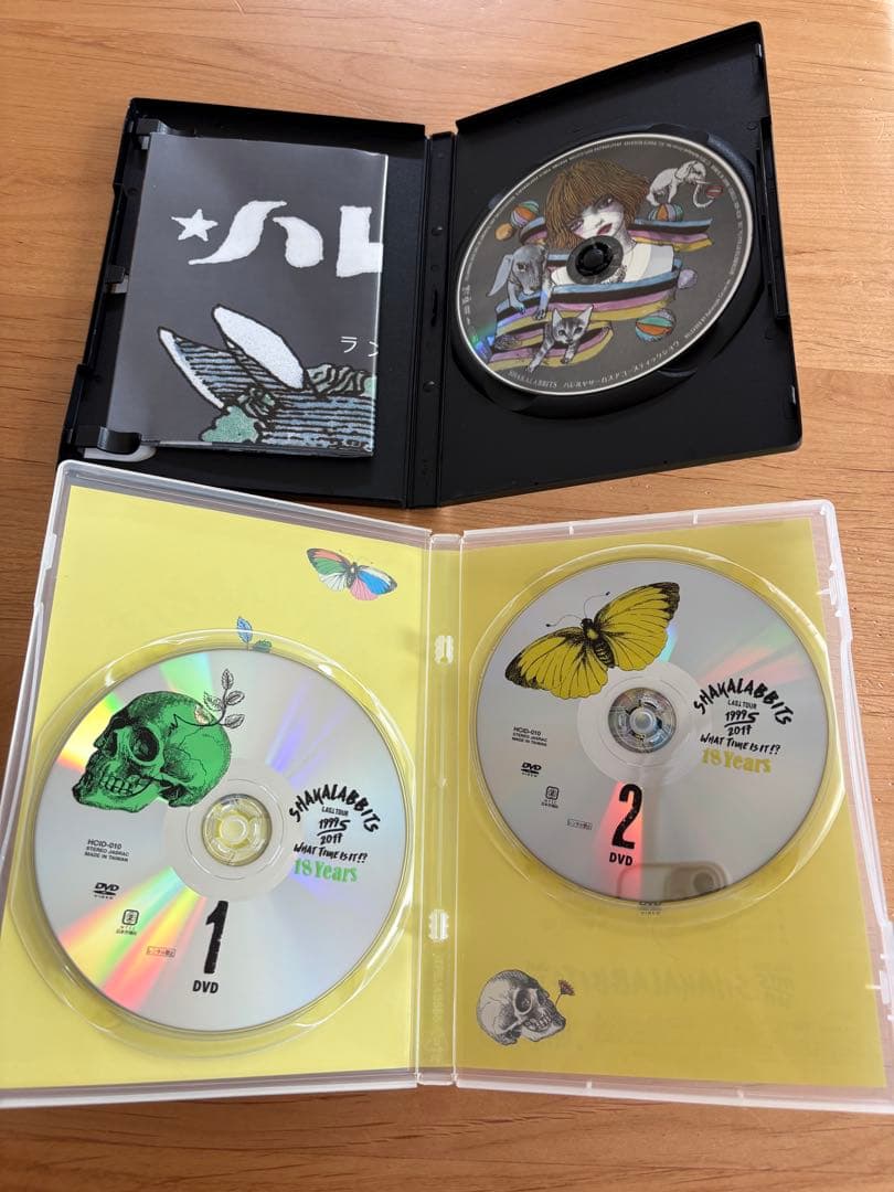 SHAKALABBITS CD DVD サイン　まとめ売り　シャカラビ