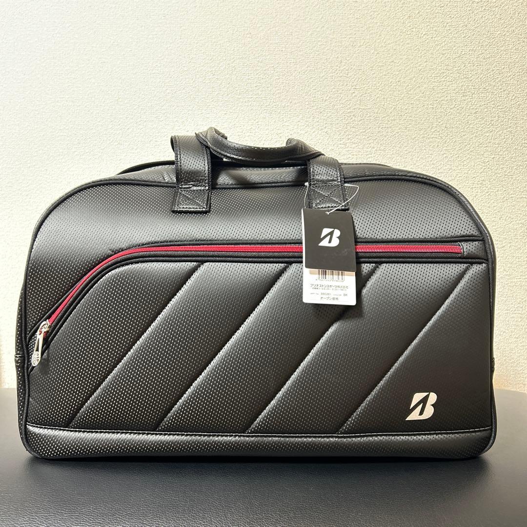 未使用タグ付き ブリヂストン ゴルフ ボストンバッグ　BBG301 黒