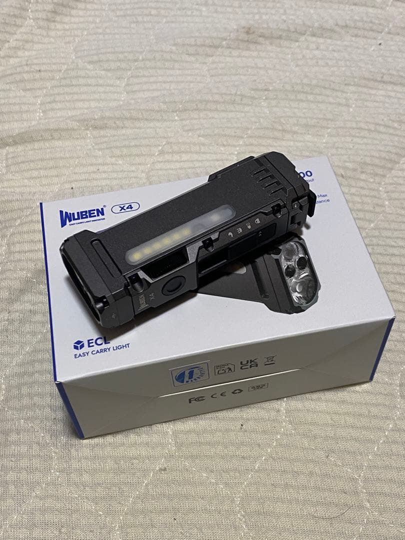 Wuben X4 懐中電灯 1500ルーメン