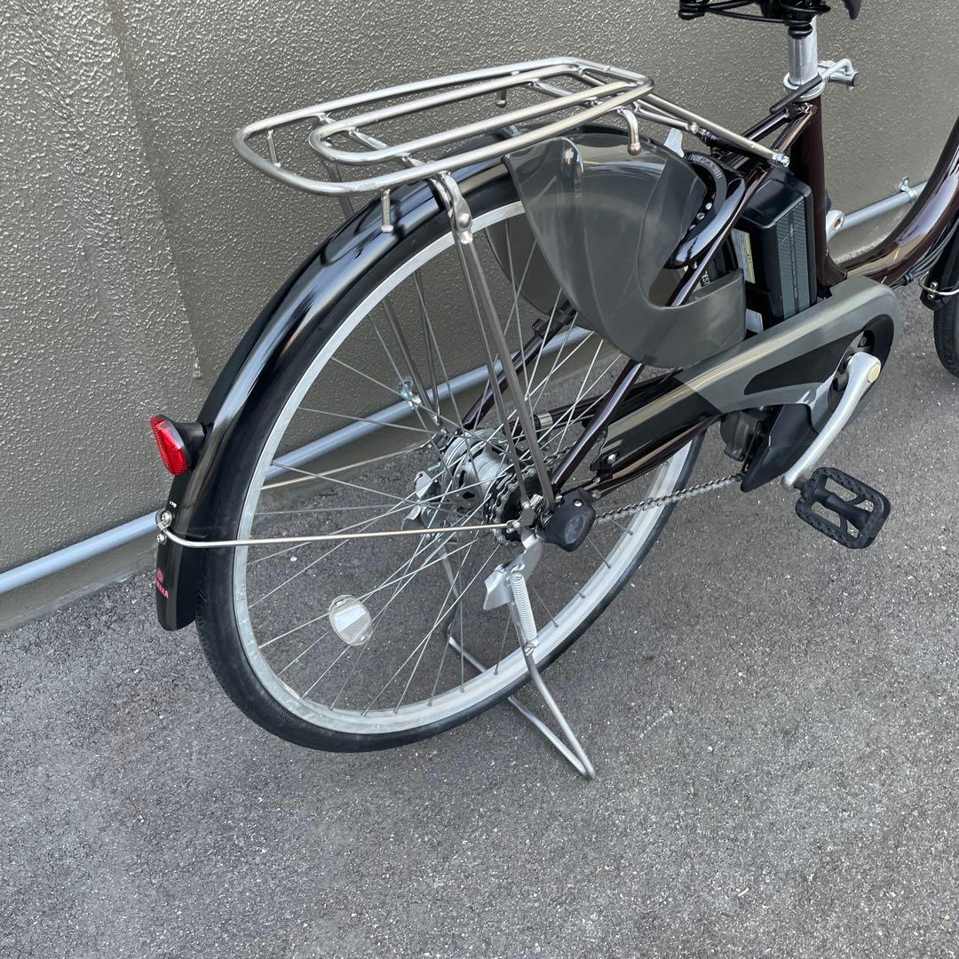 ヤマハ電動アシスト自転車26インチブラウン