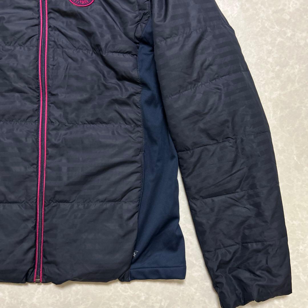 マンシングウェア★撥水★袖着脱可能★中綿★ジップジャケット【レディースサイズL】