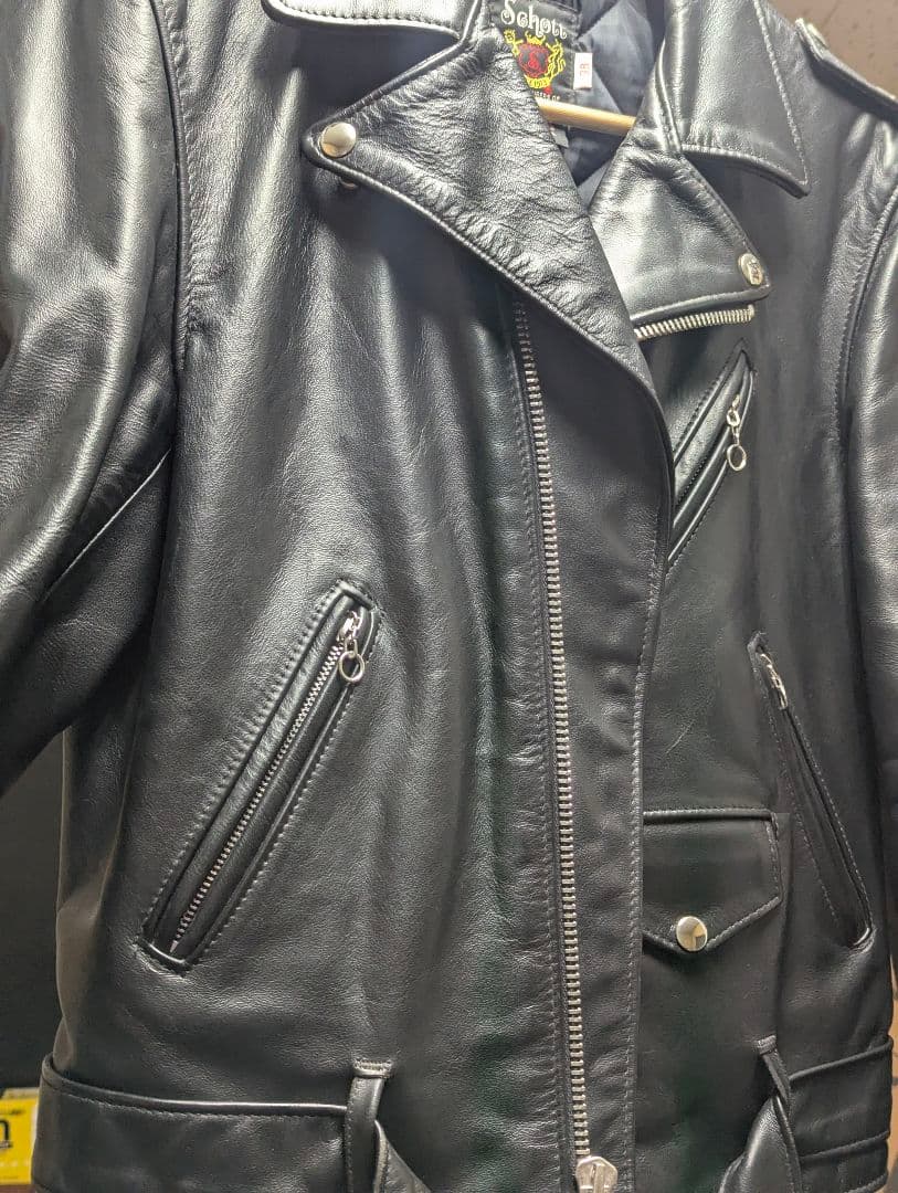 ライダース　ダブル　Schott　 613US サイズ38　ワンスター　最初価格