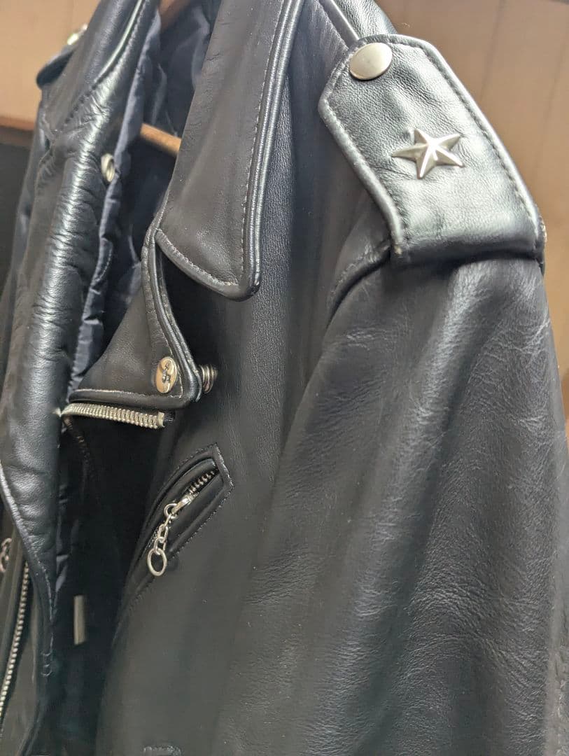 ライダース　ダブル　Schott　 613US サイズ38　ワンスター　最初価格