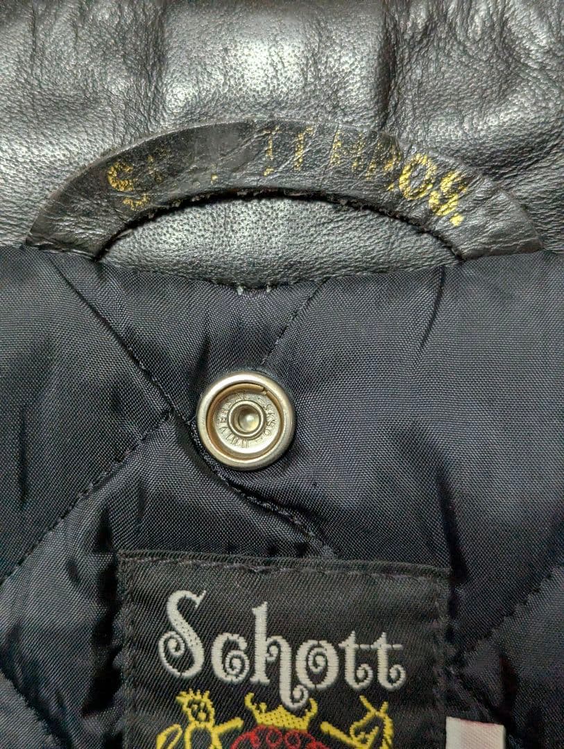 ライダース　ダブル　Schott　 613US サイズ38　ワンスター　最初価格