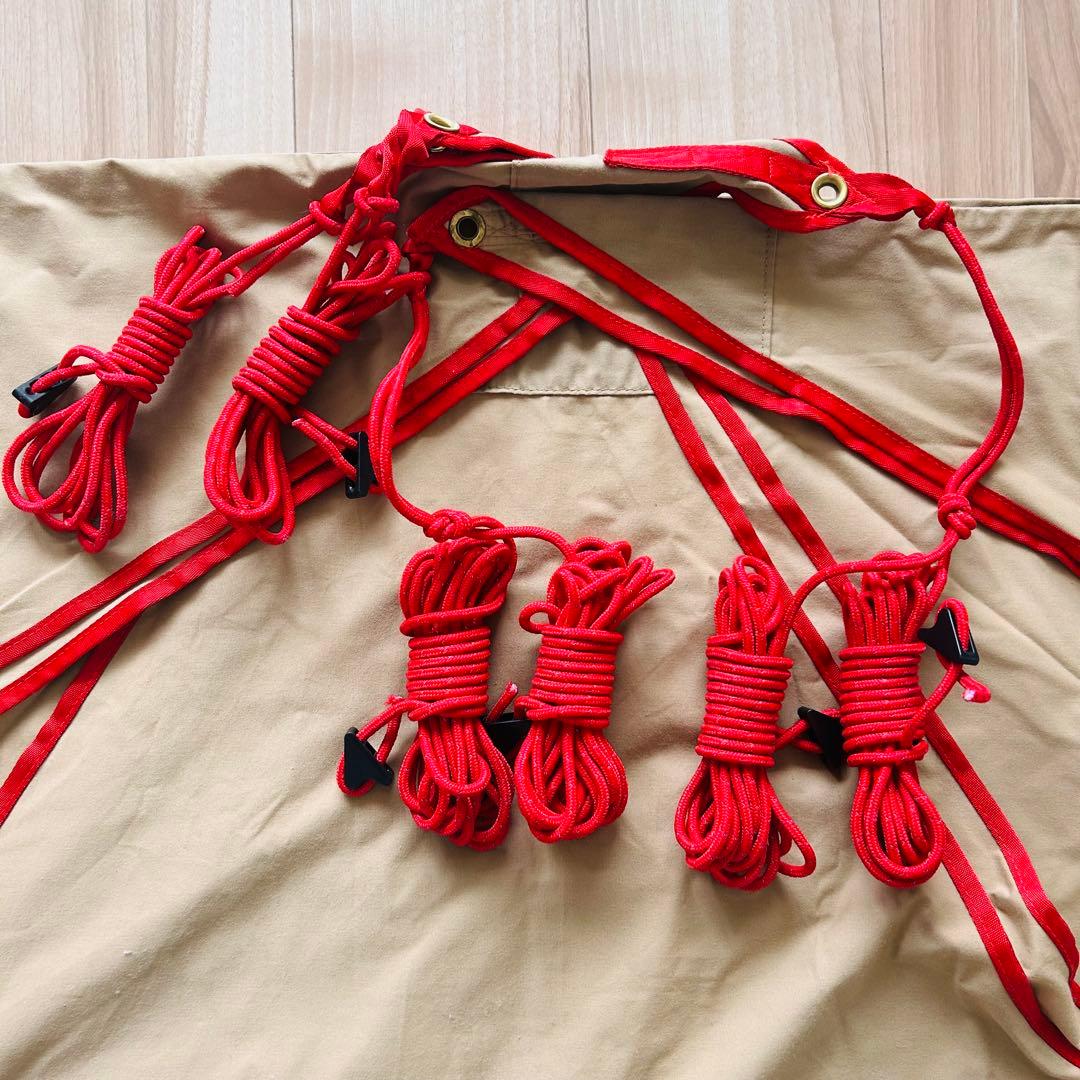 ★美品★テンマクデザイン 焚き火タープTCウィング 難燃シート付き