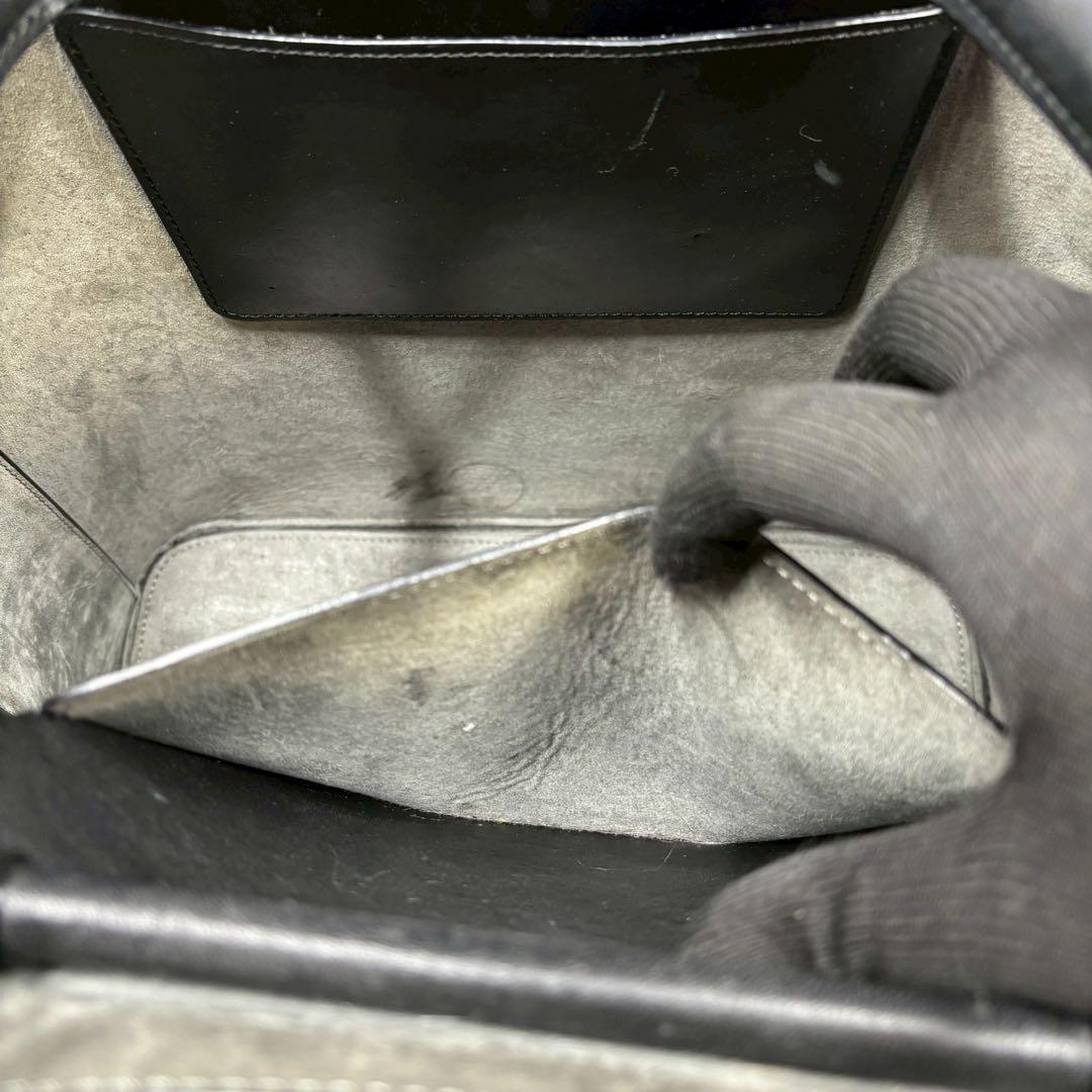 土屋鞄製造所　ブラックヌメ　トートバッグ