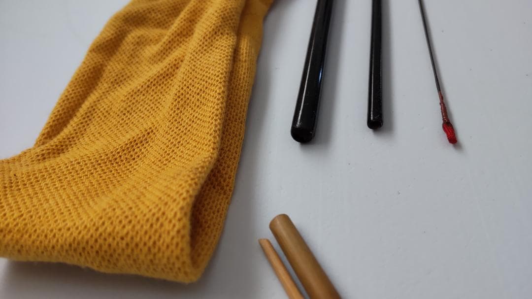 へら竹竿　露舟　7尺　３継　補修有　実用並品　軟調子　小ベラに適