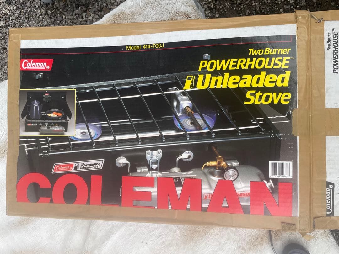 美品 Coleman コールマン ツーバーナー　414-700J