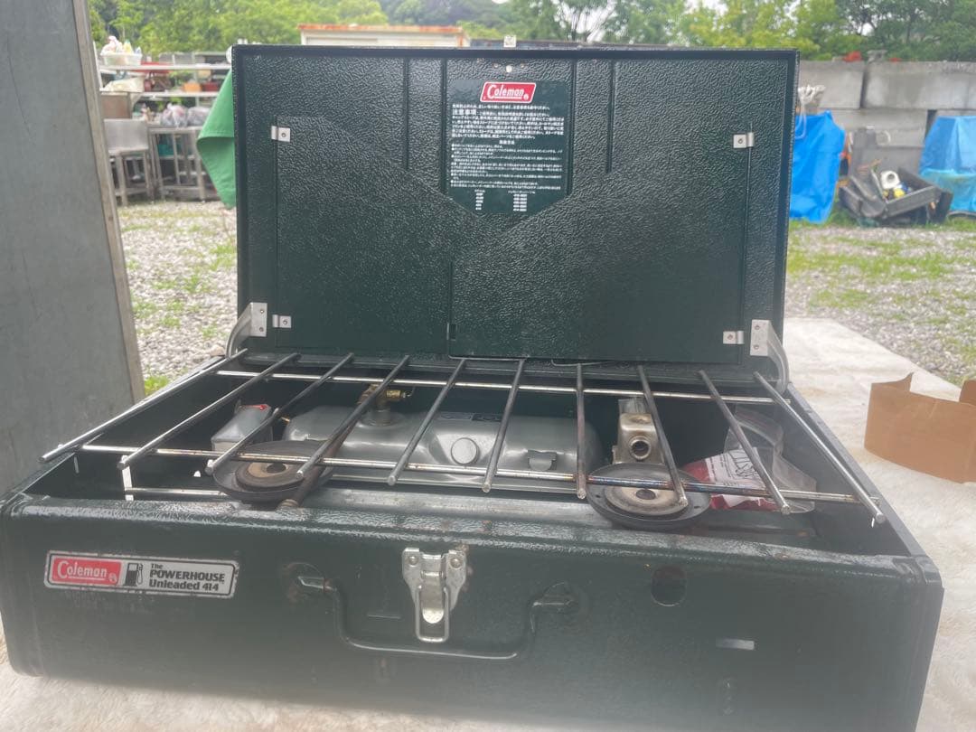 美品 Coleman コールマン ツーバーナー　414-700J
