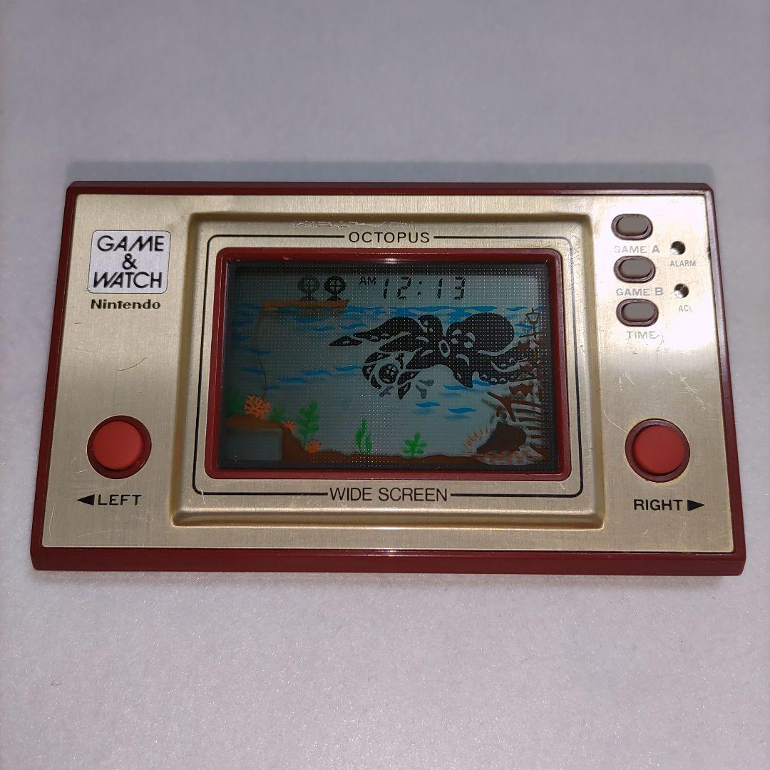 ゲーム＆ウォッチ ワイドスクリーン　オクトパス