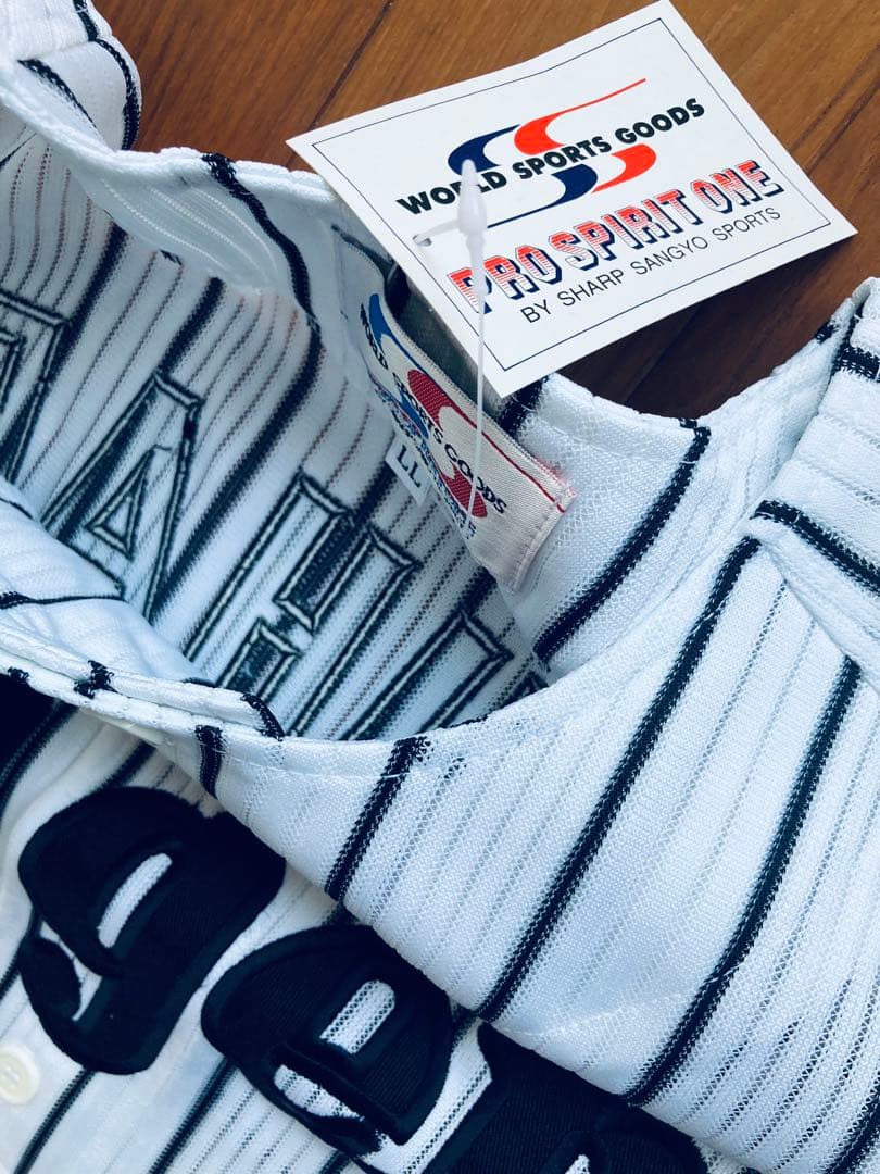 新品未使用　タグ付き　阪神タイガース　福原忍 ユニフォーム　福原　刺繍　L L