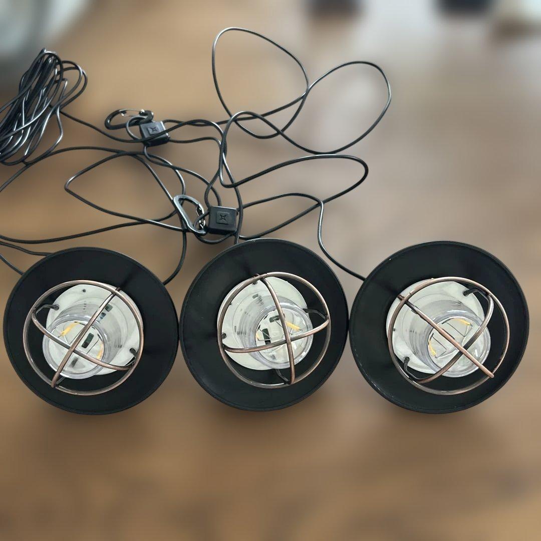 セール中【美品】ベアボーンズ　エジソンスリングライト　3連LEDライト ランタン