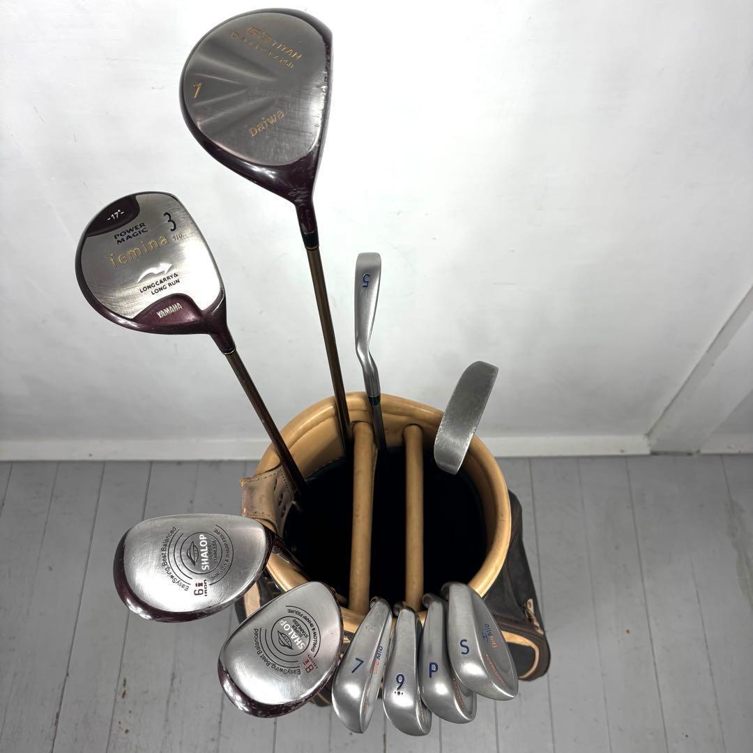 本格派 レディースゴルフクラブ 10本 ゴルフセット 豪華セット お試しセット