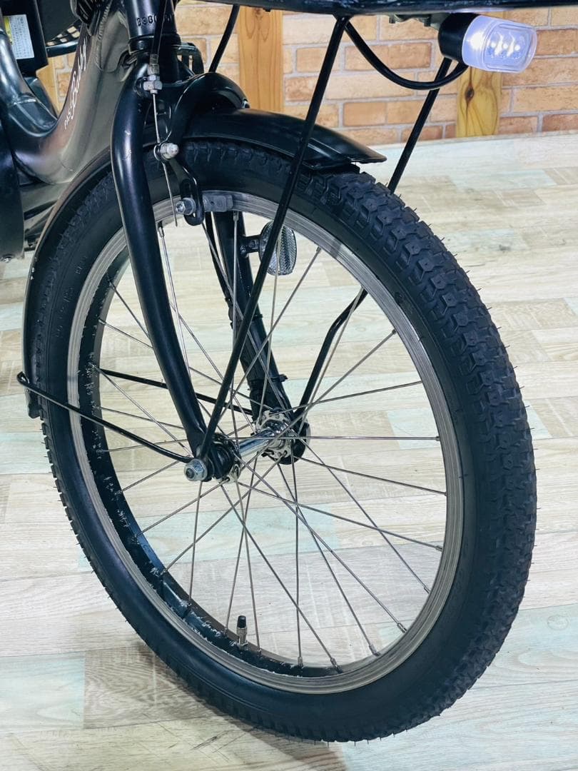 2019ブラック 最高峰バビー ヤマハ 子供乗せ電動アシスト自転車 H3646