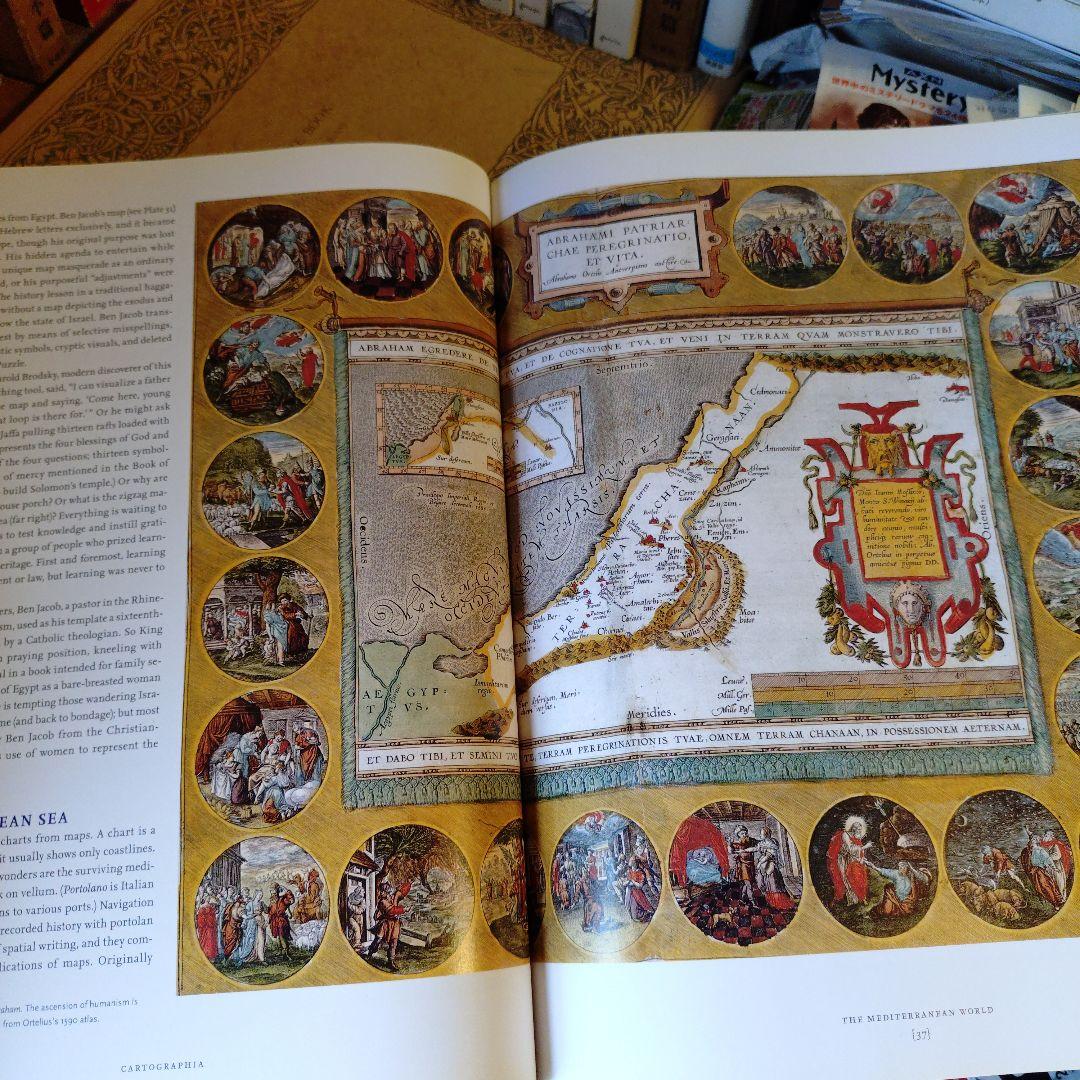 ★ご 洋書・英語・大型本/ カートグラフィア：文明の地図作成の歴史