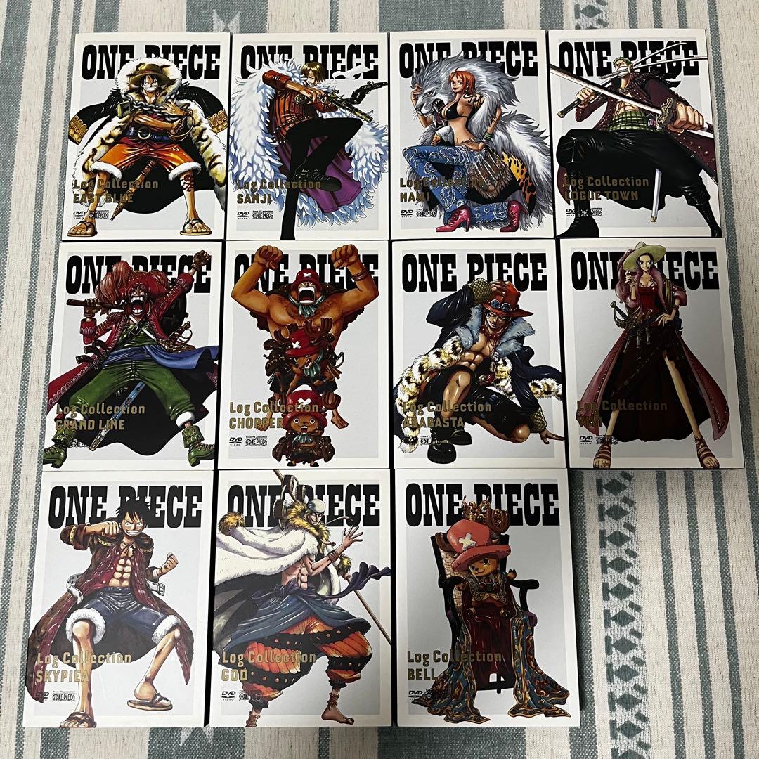 ONE PIECE ワンピース ログコレクション DVD 21巻セット
