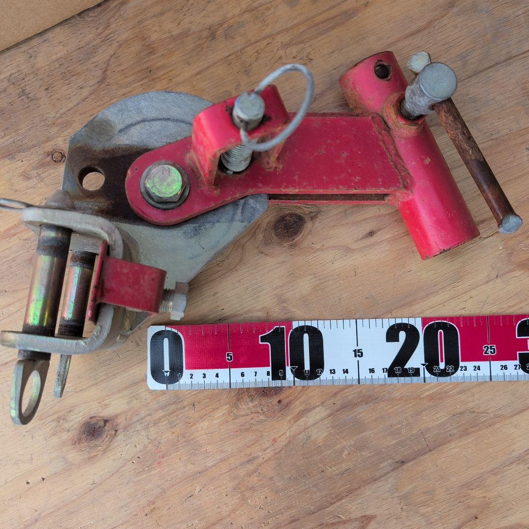 ⑰反転ヒッチ取付金具ヤンマー　トラクターロータリー用中古現状